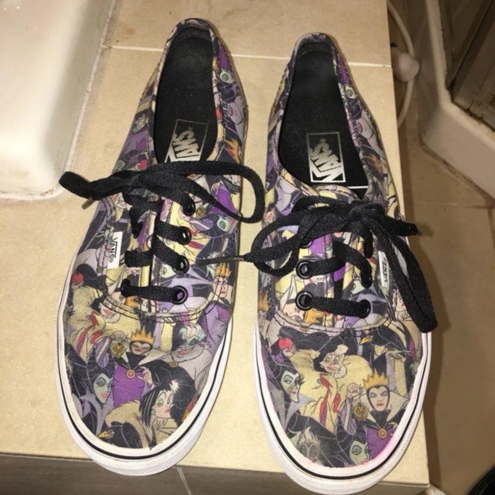 Disney villain vans maleficent Ursula dalmatian w9